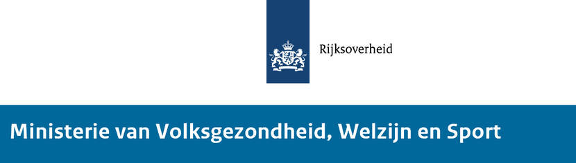 Rijksoverheidlogo met VWS